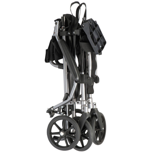 Travelite Aluminium Transport Chair with Carry Bag - Drive Medical