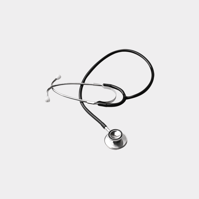 Ruby Dual Head Stethoscope - Black - Timesco