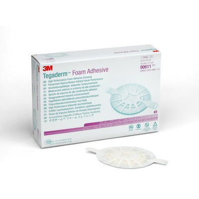 3M Tegaderm™ High Performance Foam Adhesive Dressing - 10 x 10cm - Oval - Box of 10