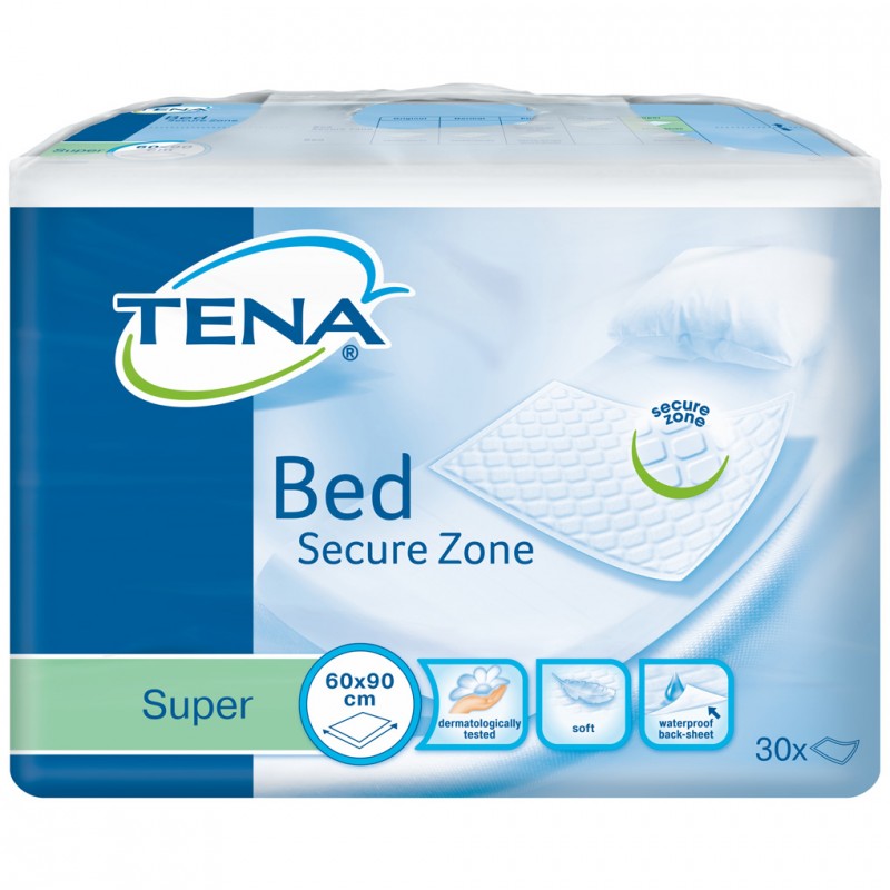 Tena Bed Super 60 x 90cm 114g - 30 Pack - Tena