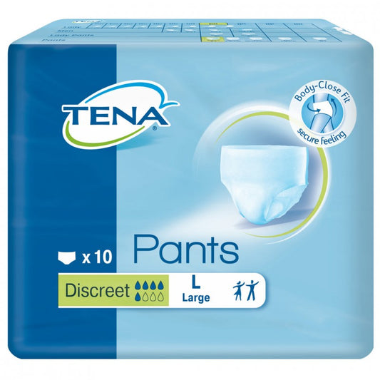 Tena Pants Discrete Large - 10 Pack