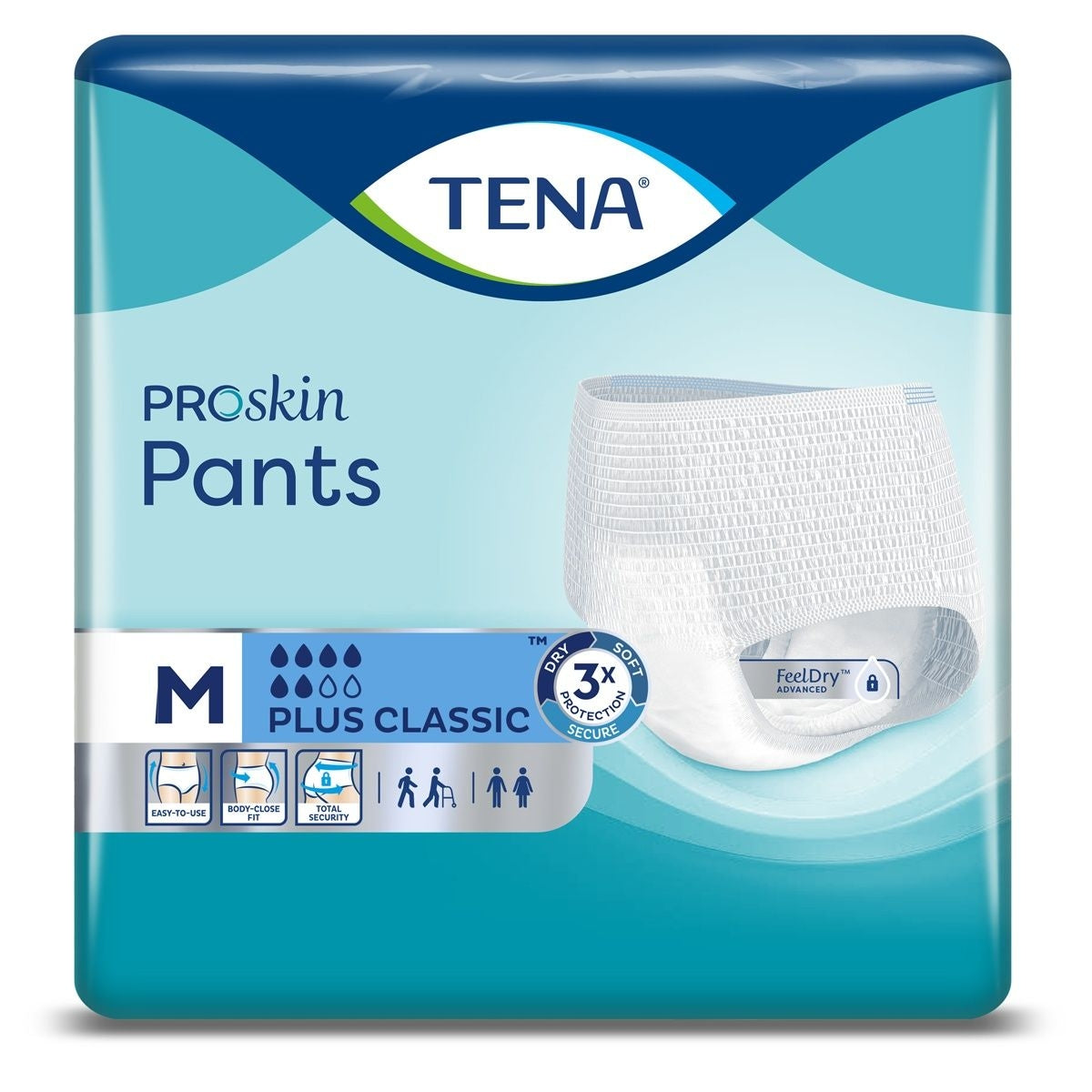 TENA Pants Plus Classic Medium x 14 - Tena