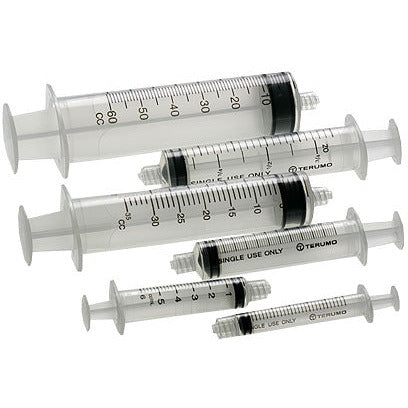 Terumo Eccentric Luer Tip Syringes 20ml x 50