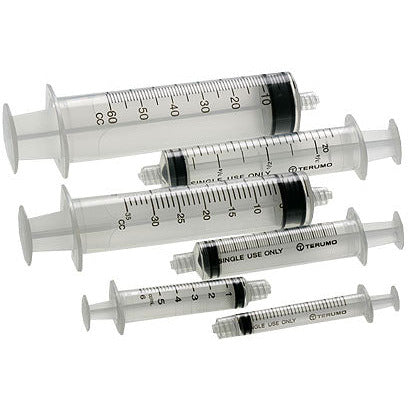 Terumo Eccentric Luer Tip Syringes 20ml x 50 - Terumo