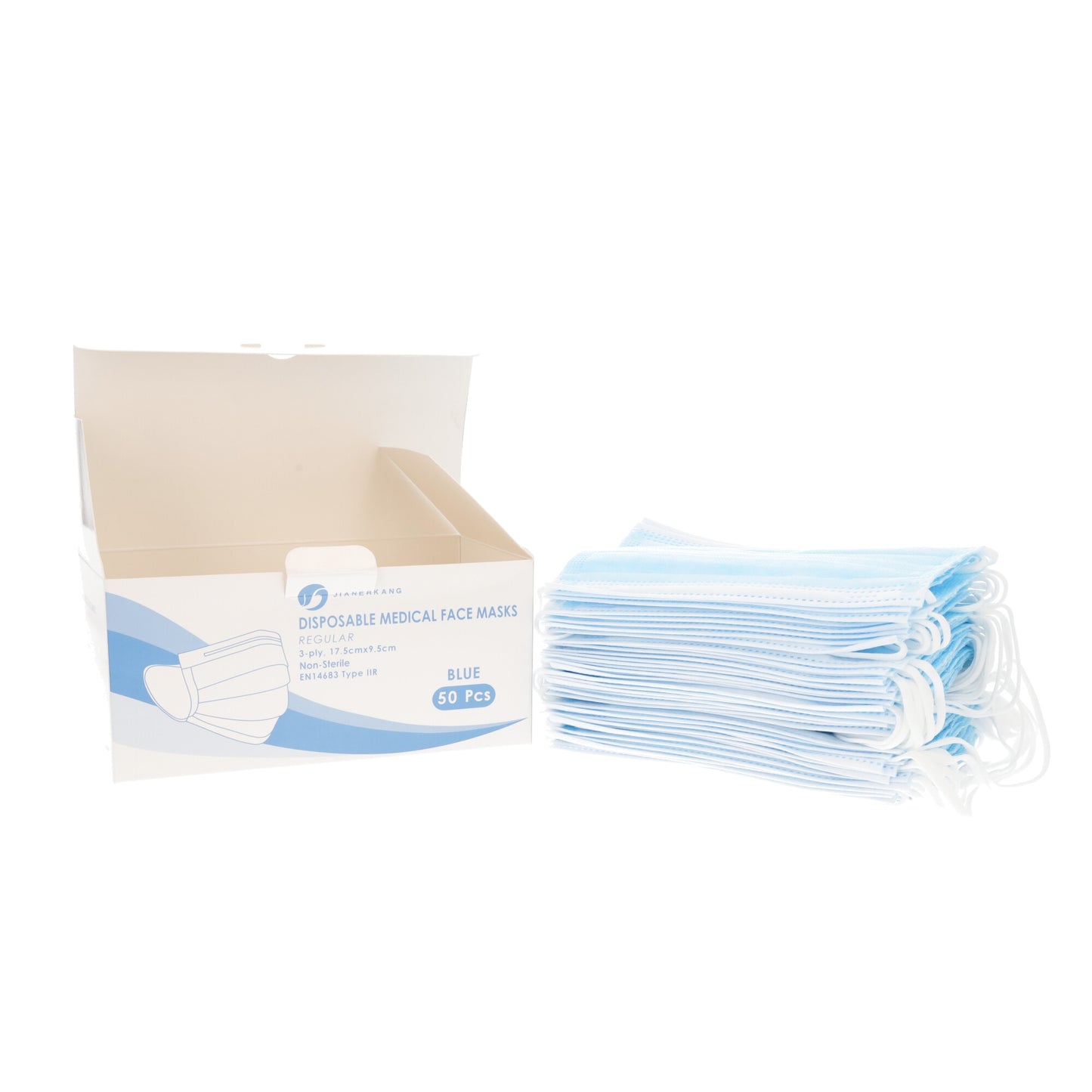 Type IIR Certified Surgical Face Masks - Box of 50 - Clearance - Medscope