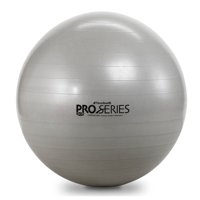 Performance Gym Ball 55cms In Silver - Ultimate Performance