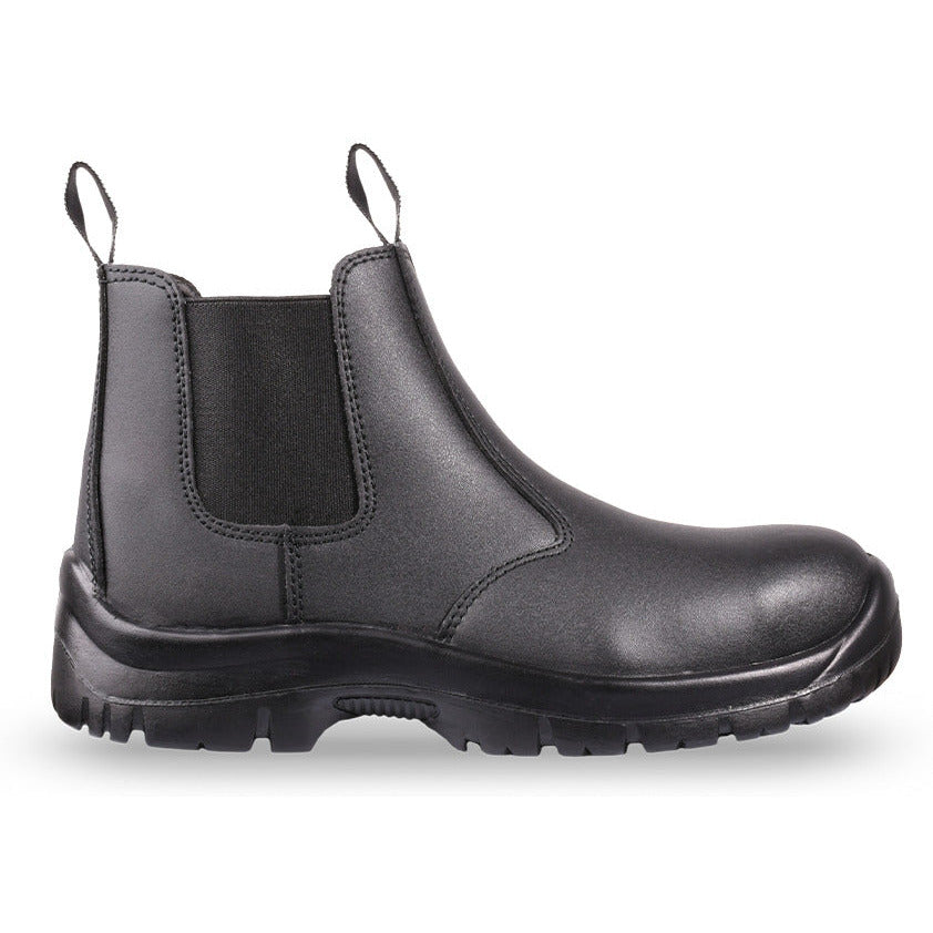Titan - CHELSEA Steel Toe Boots - BLACK -