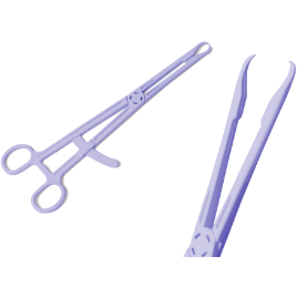 Ultraspec Tenaculum Sterile - Pack of 50 - 260mm - Splicecast