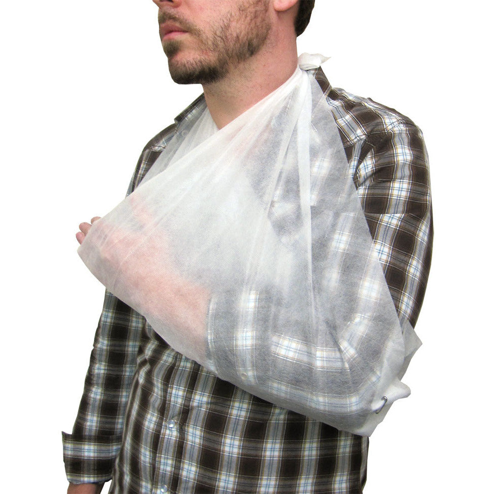 Non-Woven Triangular Bandage - Single (90cm x 127cm) -