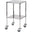 Sunflower Dressing Trolley 450 x 450 x 840mm with 2 Fully Welded Fixed Shelves