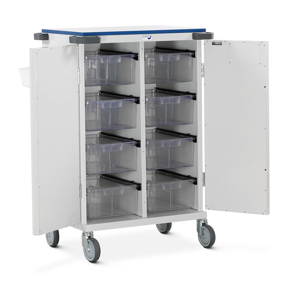 Unit Dosage Trolley - Double Door - Original Packaging - 32 Components - High Security Bolt - Bristol Maid
