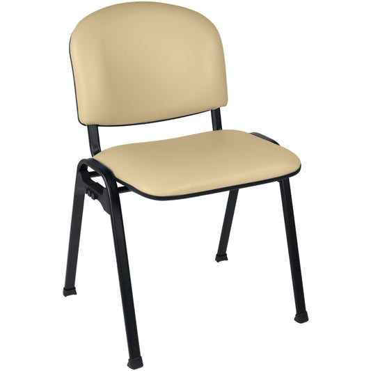 Cassius Seat - No Arms - Vinyl Upholstery -