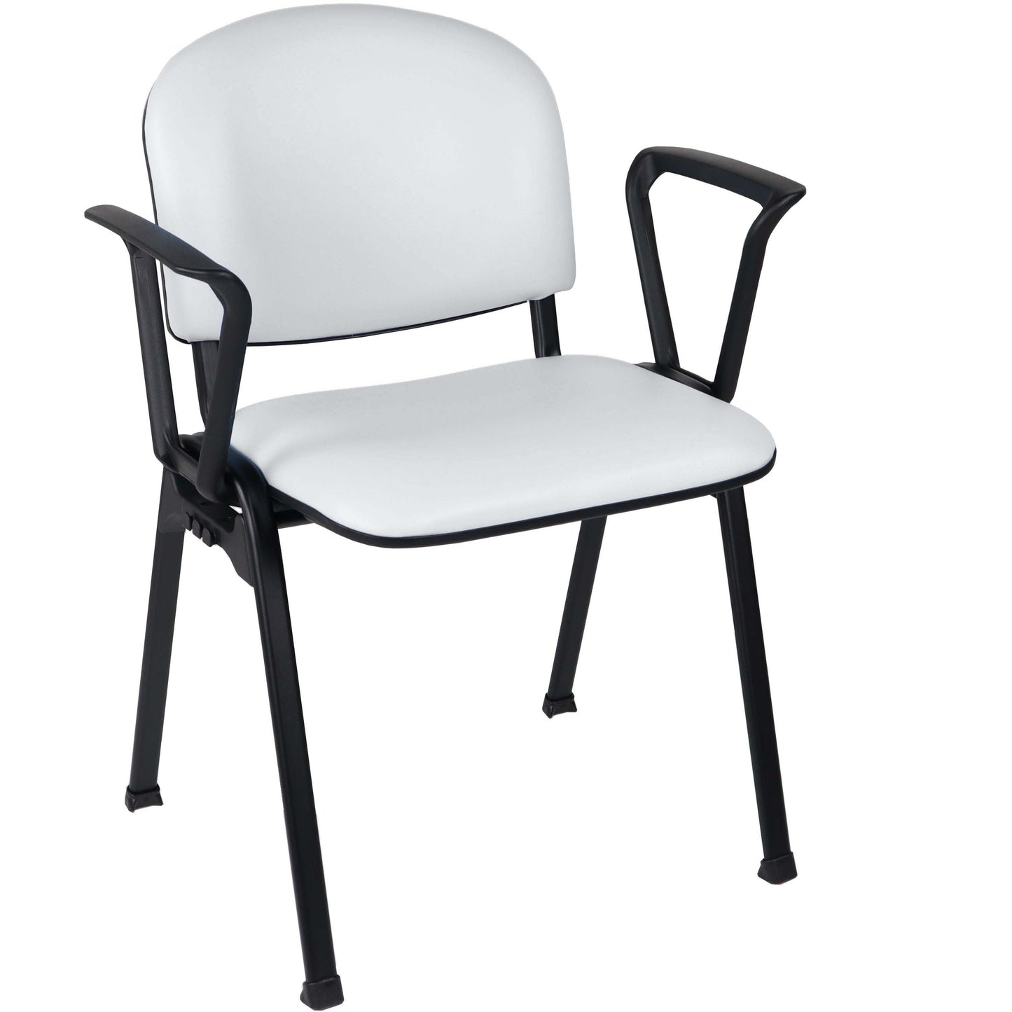 Cassius Seat - With Arms - Vinyl Upholstery -