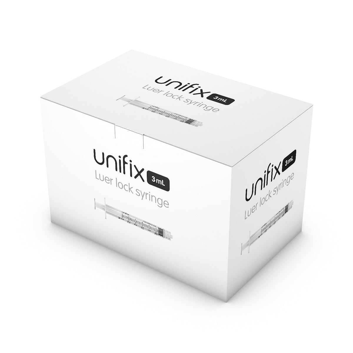 Unifix 3ml Luer Lock Syringe x100