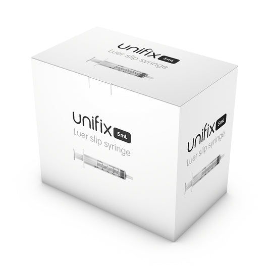 Unifix 5ml Luer Slip Syringe x100 - Exchange Supplies
