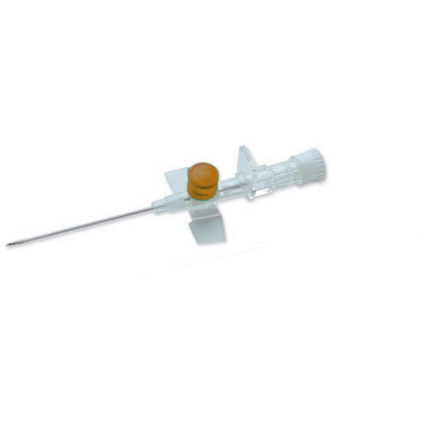 Terumo Versatus Winged and Ported IV Cannula 14g (Orange) 45mm x 50