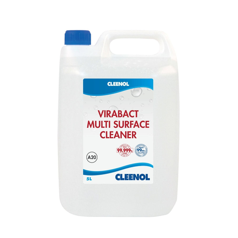 Cleenol Virabact Multi Surface Disinfectant 5L Bottle - Cleenol