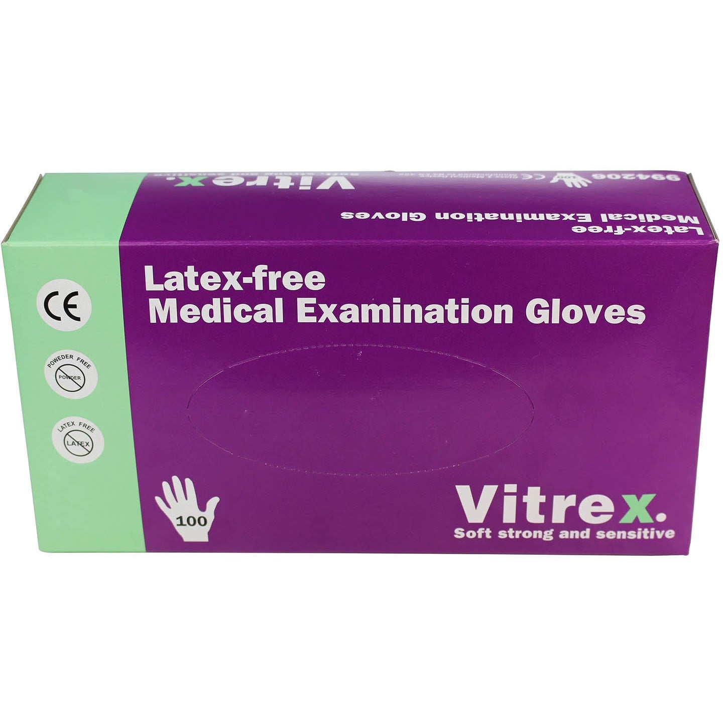 Vitrex Powder Free Gloves - Large x 100 - Richardson Healthcare