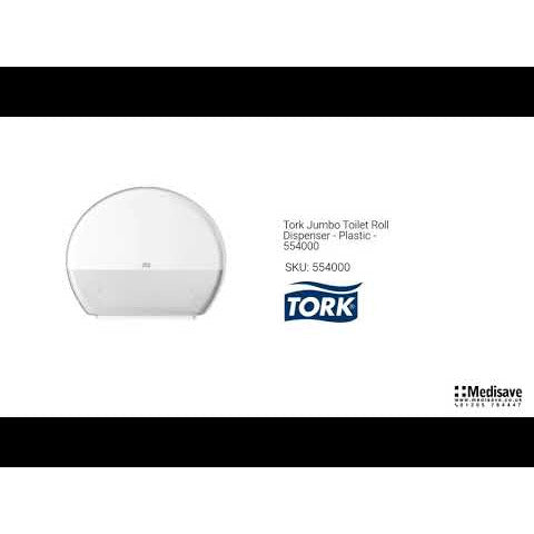 Tork Jumbo Toilet Roll Dispenser - Plastic - 554000 - Tork