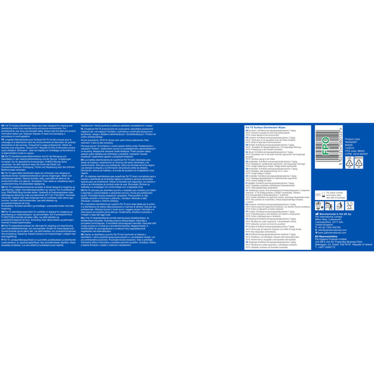 Medipal PAL TX Surface Disinfectant Wipes - Tub of 1500 Wipes - MediPal