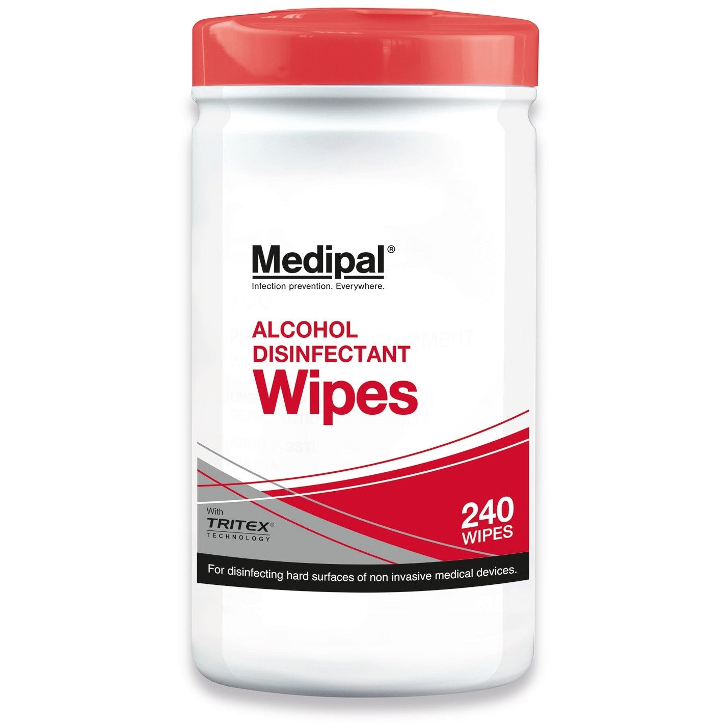 Medipal Alcohol Wipes - Pack of 240 Wipes - MediPal