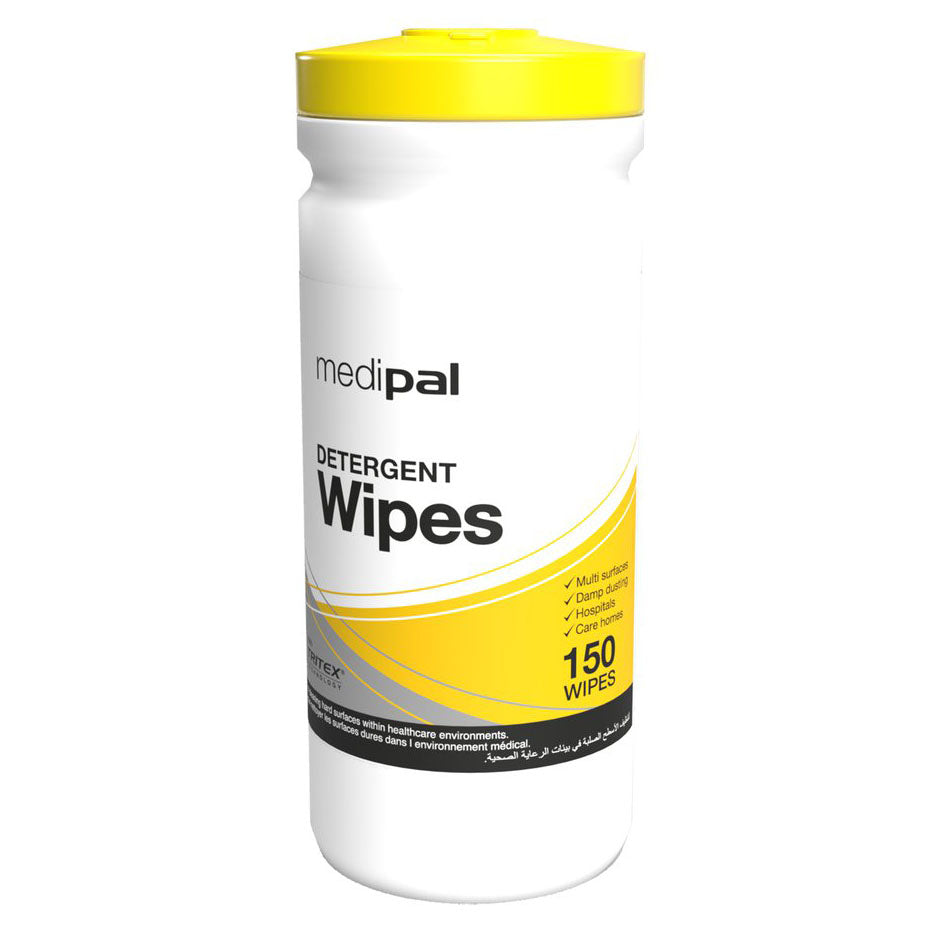 Medipal Detergent Surface Wipes - Pack of 150 - MediPal
