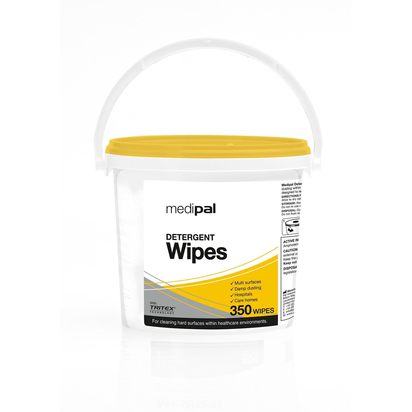 Medipal Detergent Surface Wipes - Pack of 350 - MediPal