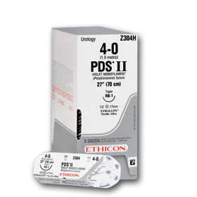 PDS II Suture: 16mm 45cm undyed 5-0 1 (x24)