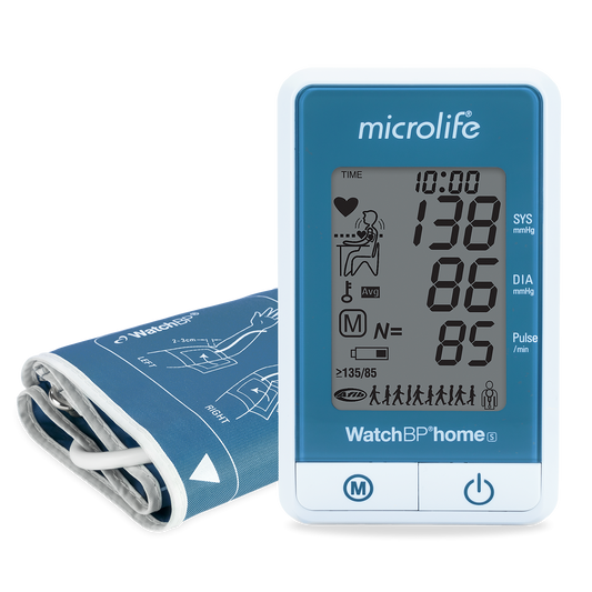 WatchBP Home 'S' - Home BP monitor with AF detection function - Microlife