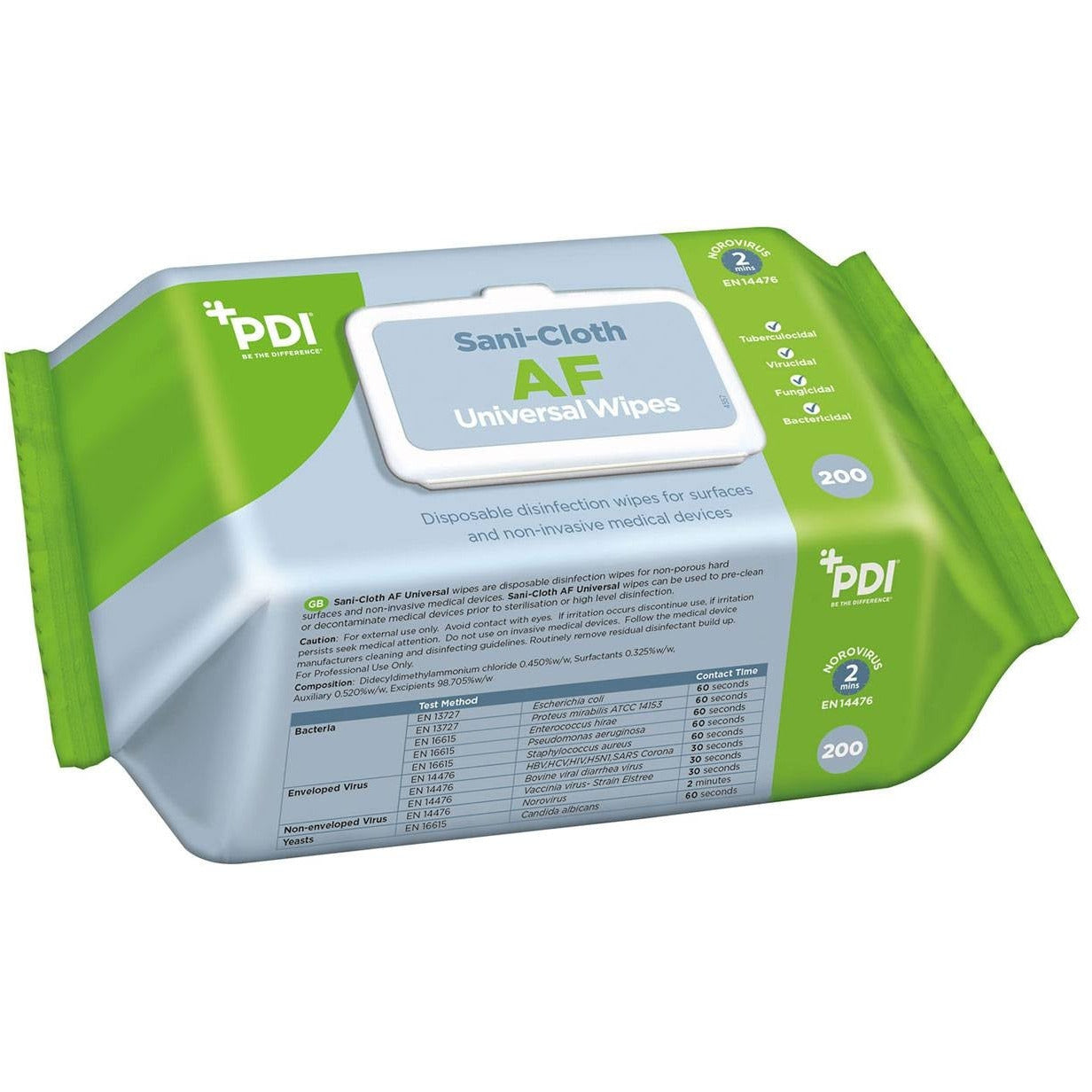 PDI Universal Wipes - Pack of 200 - PDI