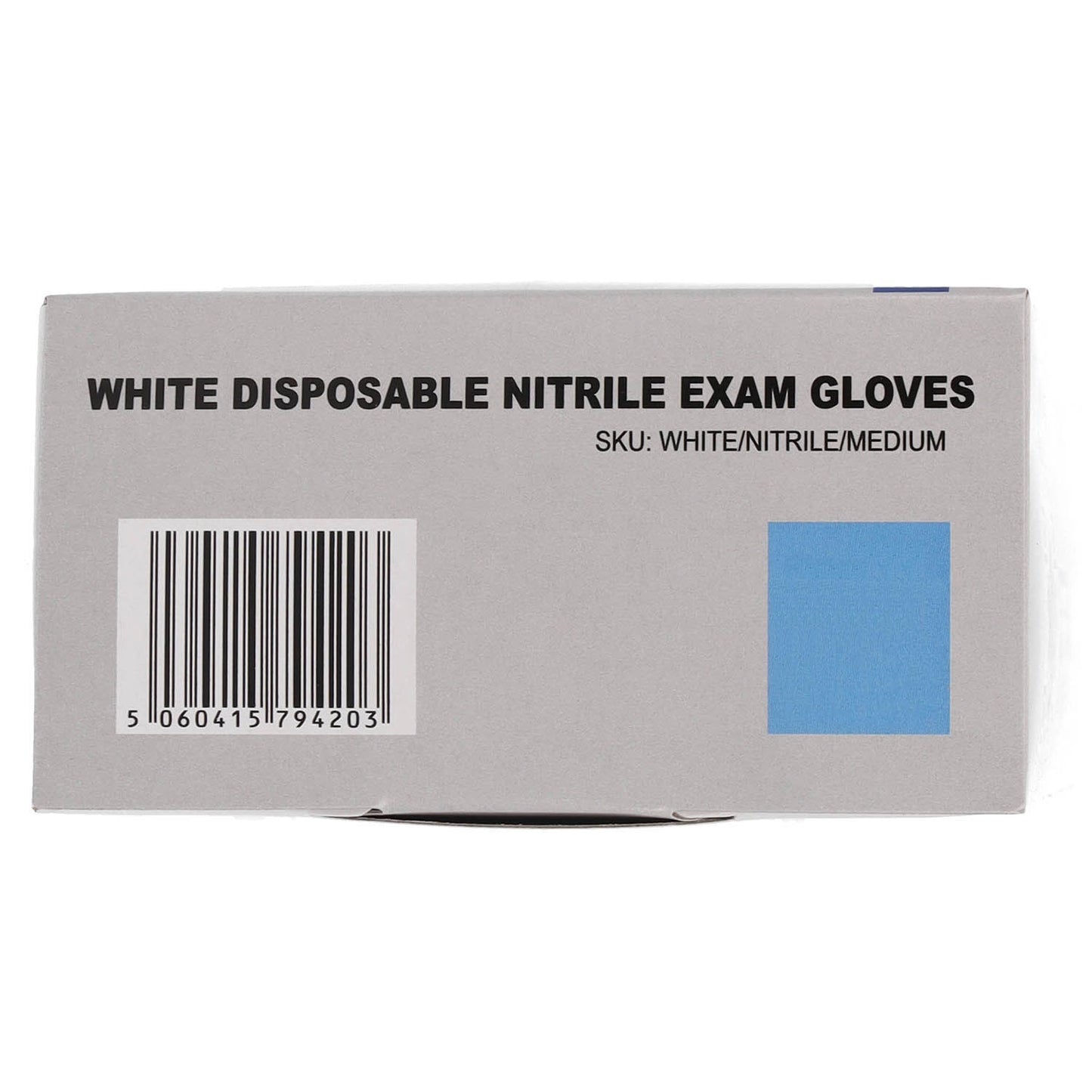 White Nitrile Gloves Medical Grade Cat III PPE Extra Small x 100