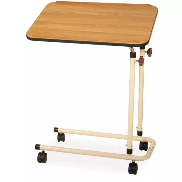 Overbed Table with Casters - Oak - Alerta