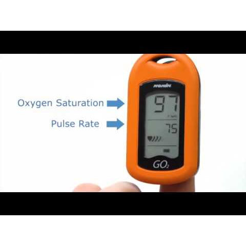 Nonin GO2 Pulse Oximeter - Blue - Nonin