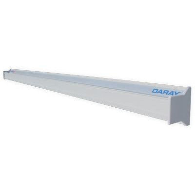 Medical Rail, 1 Metre Length with Wall-mount Fittings