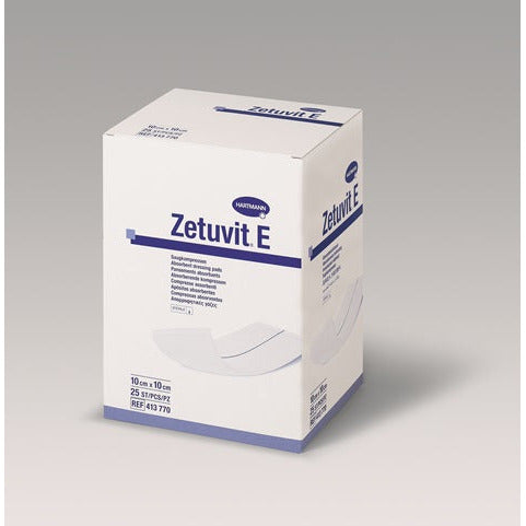 Zetuvit E Non-Sterile Absorbent Dressing Pads - 20cm x 20cm Pack of 50