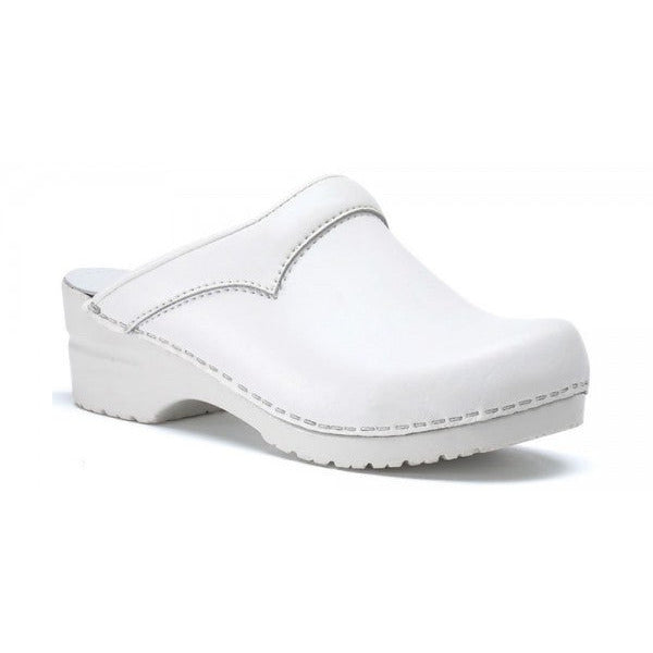 Toffeln Flexi Klog 0747 - White Size 6.5 - Toffeln
