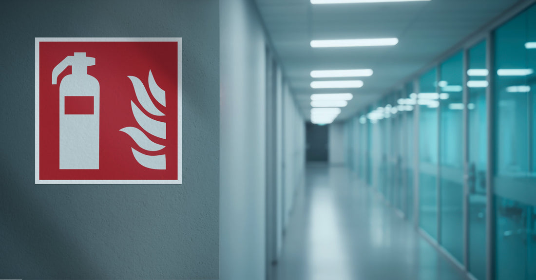 What are fire safety signs?