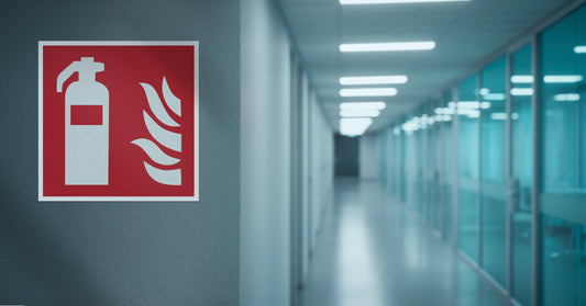 What are fire safety signs?