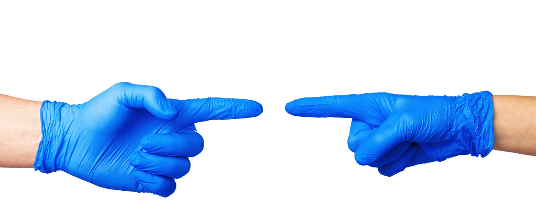 Nitrile vs Latex vs Vinyl
