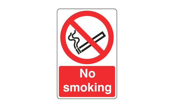 No Smoking Signs