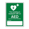 AED Defibrillator Signs