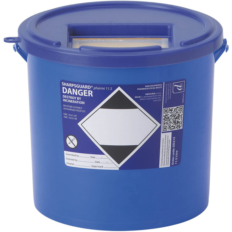 Buy Blue Sharps Bins from Medisave