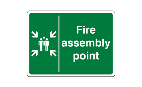 Buy Fire Assembly Point Signs from Medisave