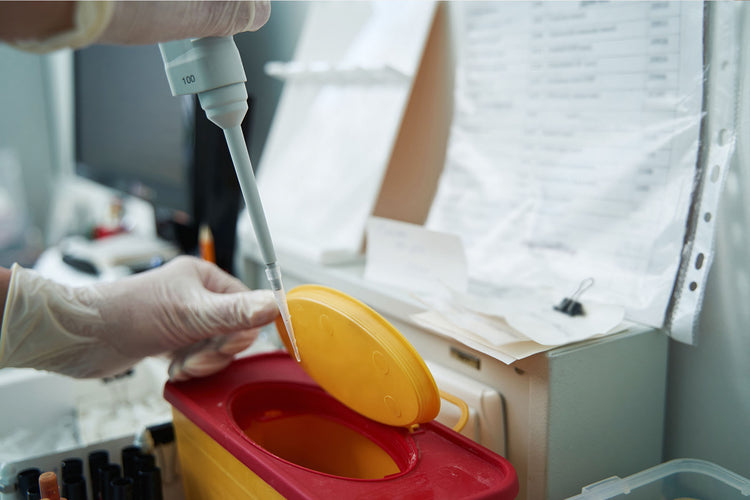 Buy Orange Sharps Bin from Medisave