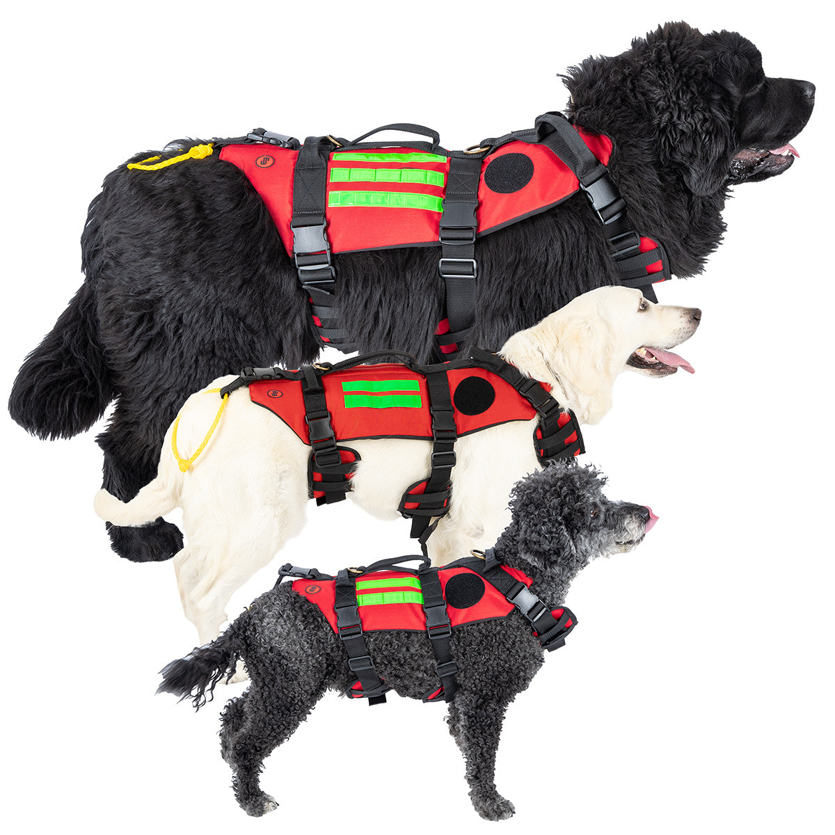 RESCUE Canine Harness for Rescue Dogs - 