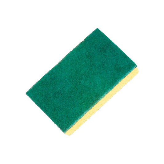 Sponge Scourer 14 x 9cm - Pack of 10 - Bunzl Clean