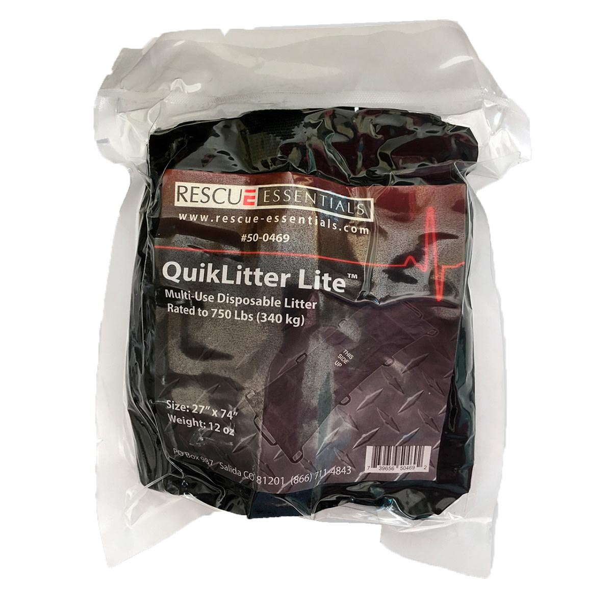 Quik Litter Lite™ Compact Emergency Stretcher - 