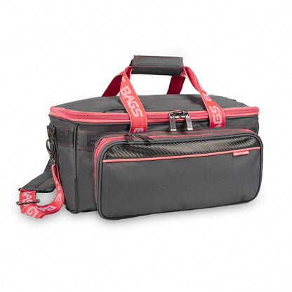 GP's Light medical bag – Grey and Salmon pink - 