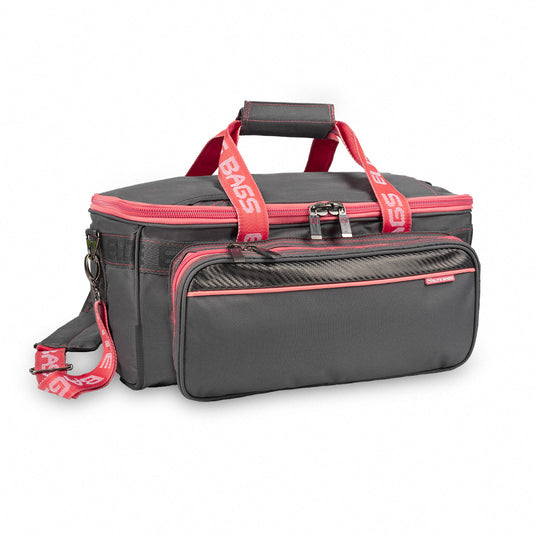 GP's Light medical bag – Grey and Salmon pink - 