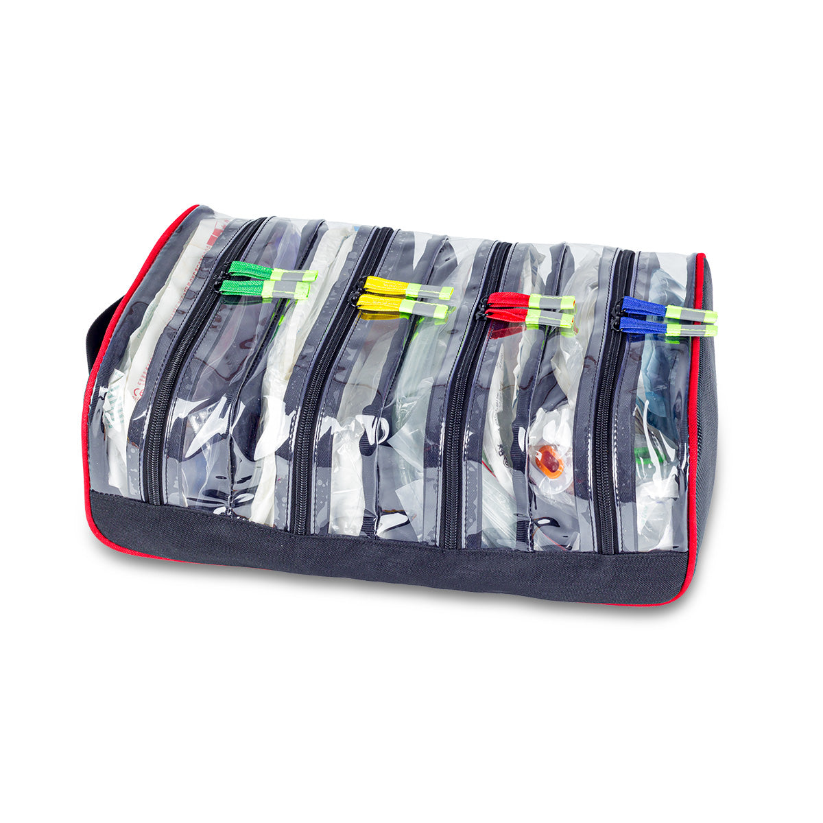 TRAY'S Four Pocket Bag with Colour Code and Handle - 